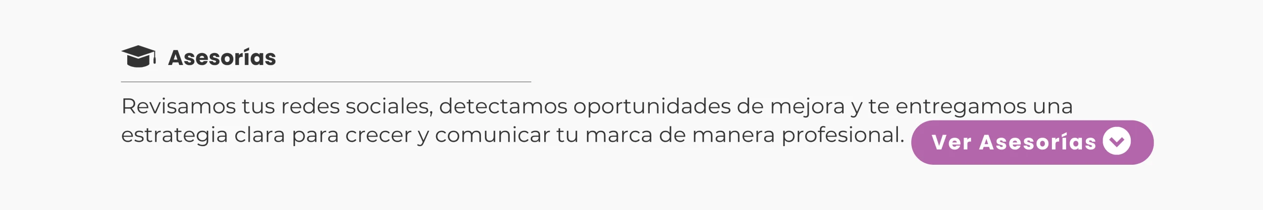 Asesorías para emprendedores